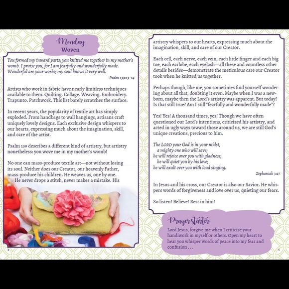 Whispers Of Gods Love Devotion Book & Pen Gift Set - Picture 4 of 7